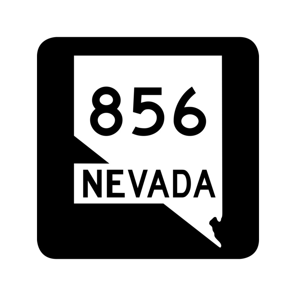 Nevada State Route SR 856 United States Highway Shield Sign .png