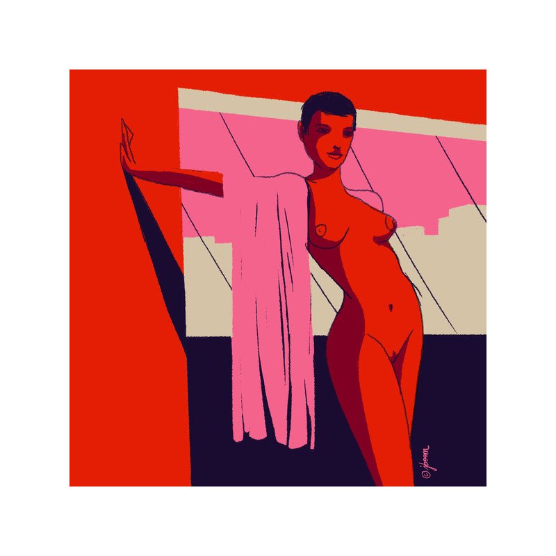 short hair Coasters (Set of 4).png