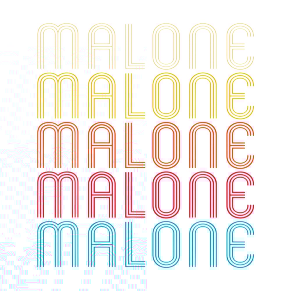Malone Retro Vintage Style Name .png