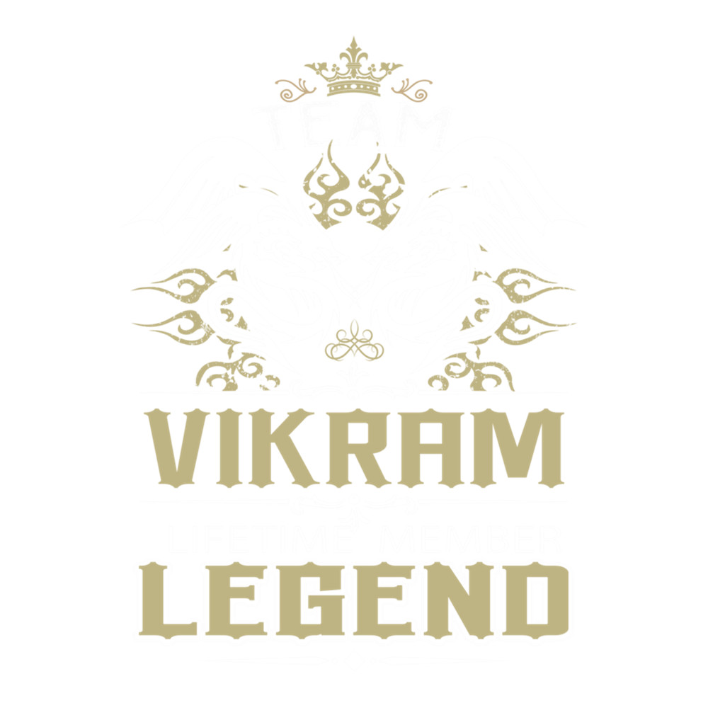 Vikram Name T Shirt - Vikram Dragon Lifetime Member Legend Gift Item Tee .png