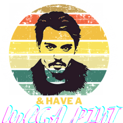 keep calm and have a mega pint vintage