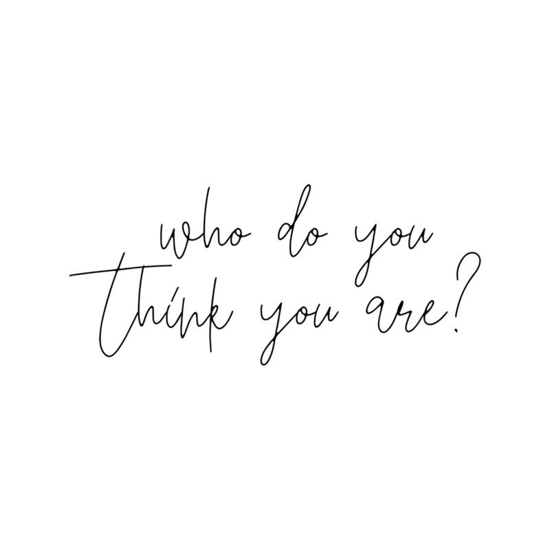 Who do you think you are patti quote .png