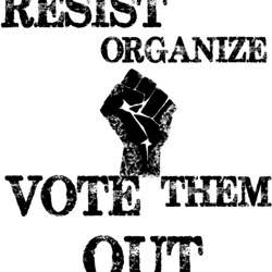 vintage vote them out resist resistance blue wave 2018 midterm political gear