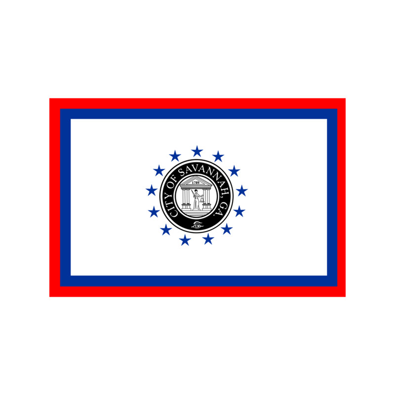 Flag of Savannah, Georgia USA  .png