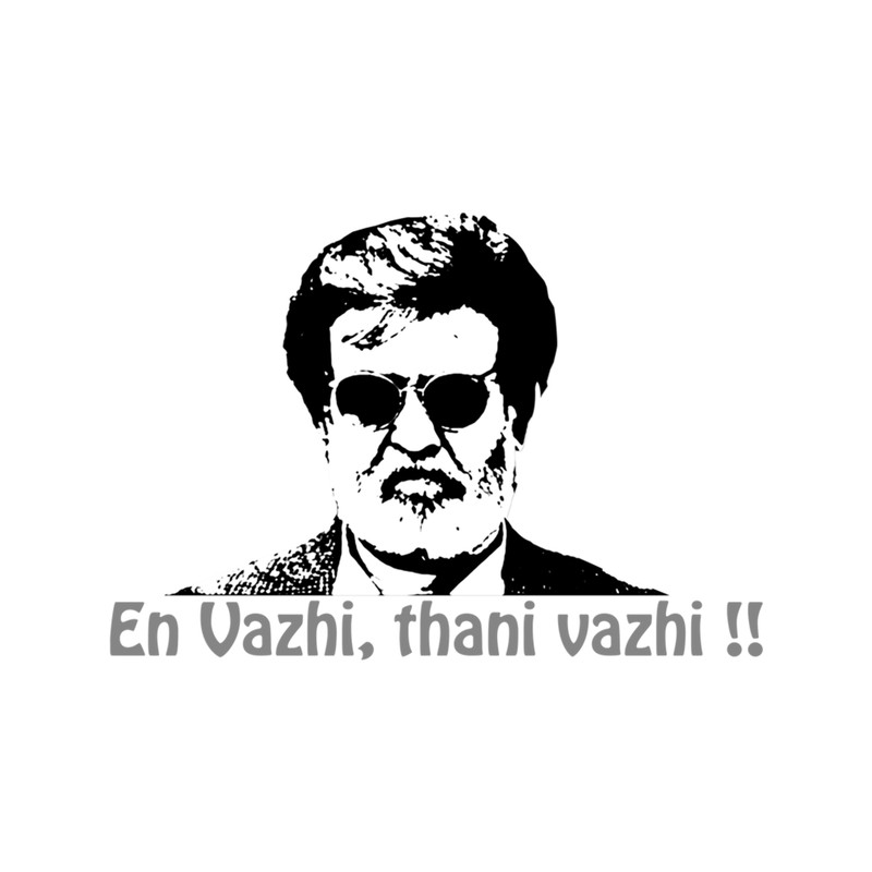 Rajinikanth Sir - En Vazhi, Thani Vazhi .png