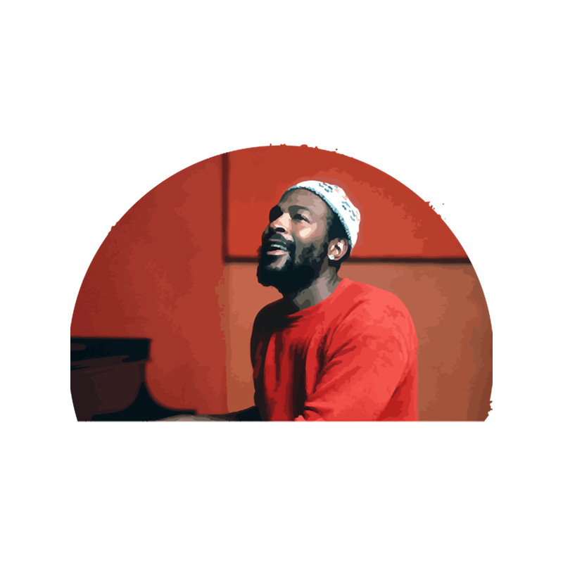 marvin gaye illustration ,marvin gaye deigns and art .png