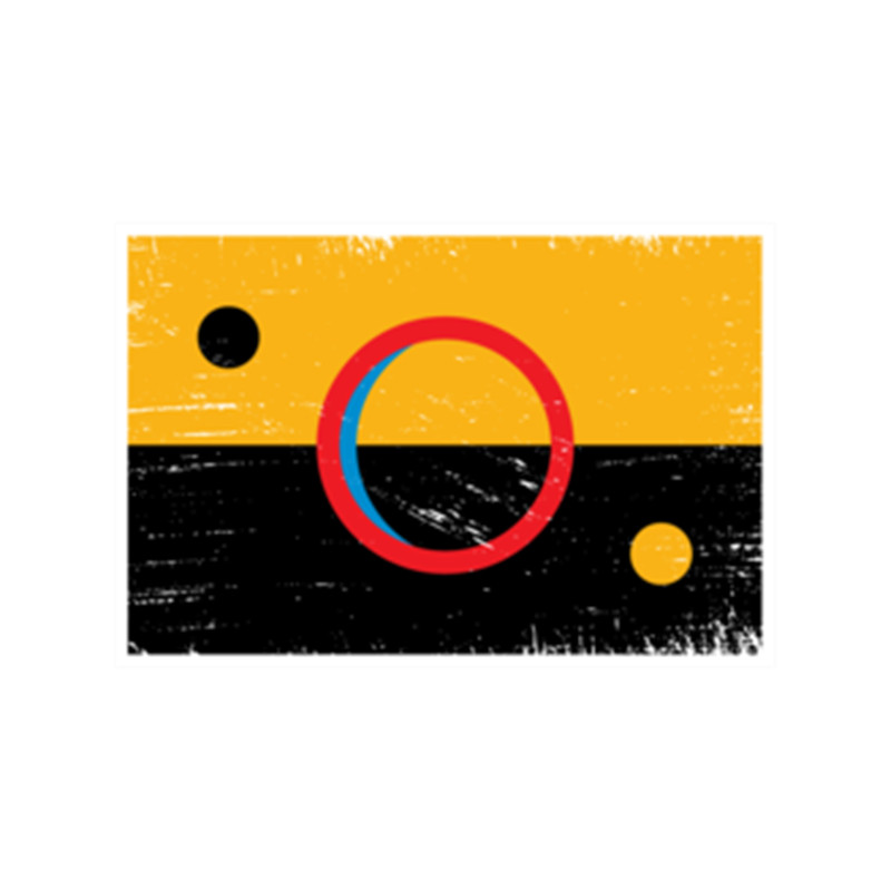 The Expanse Martian Flag Mars Logo Sign - The Expanse Martian Vintage Flag .png