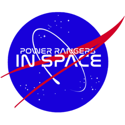 power rangers in space - nasa logo