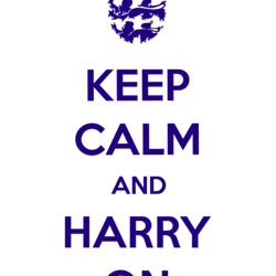 keep calm and harry on