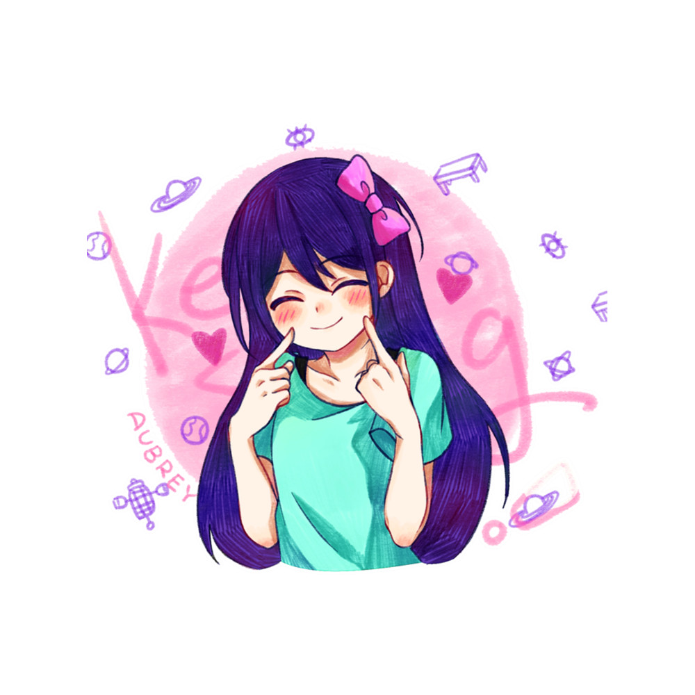 Omori Aubrey Tshirt - Omori Game Clothing - Omori .png