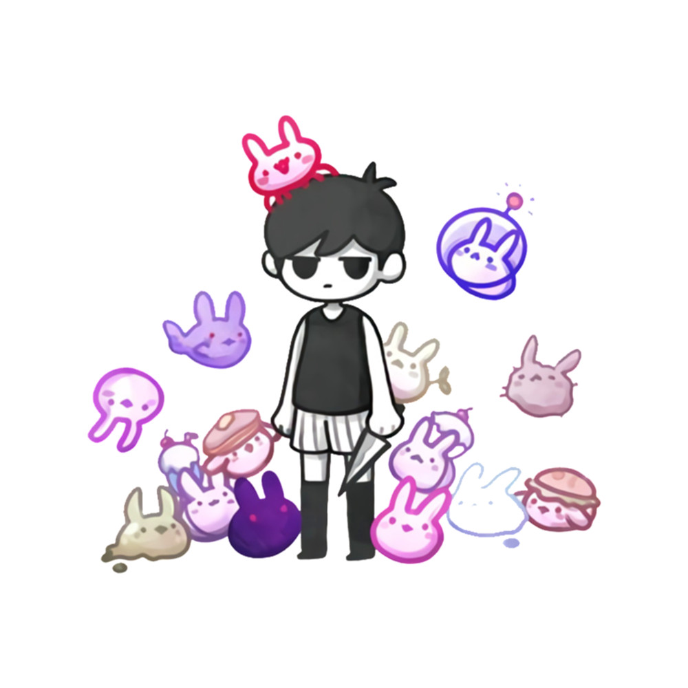 Omori Basil Tshirt - Omori Basil .png