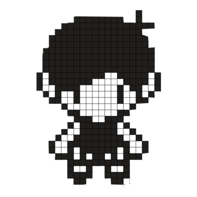 Omori Fan Art Tshirt - Omori 8 bit .png