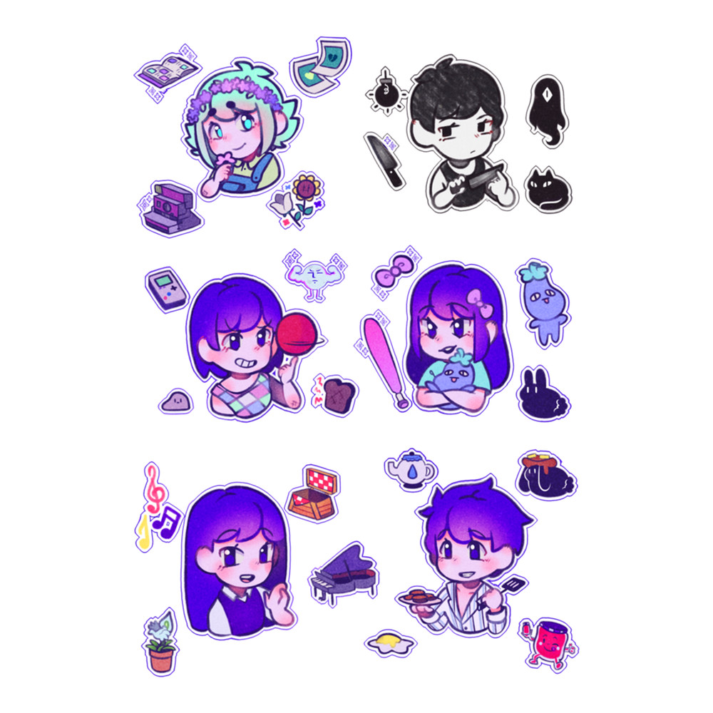 Omori Tshirt - Omori Game - Omori Fanart.png