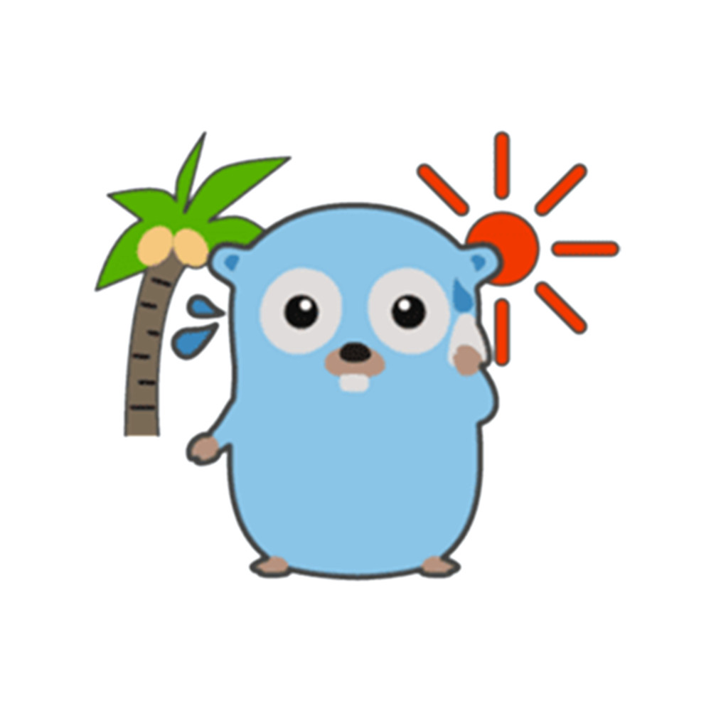 golang gopher vacation .png