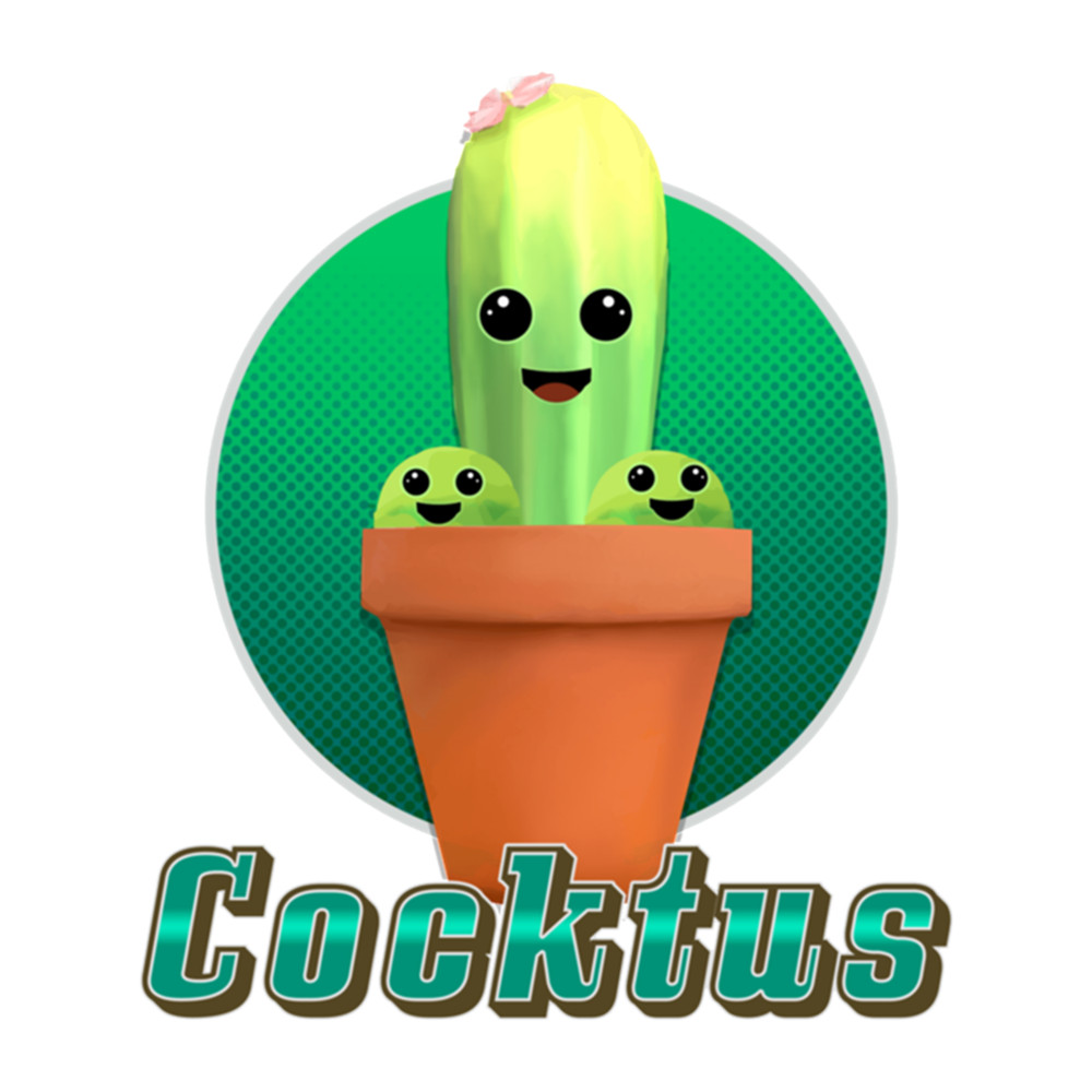 happy cactus - cocktus - cucktus .png