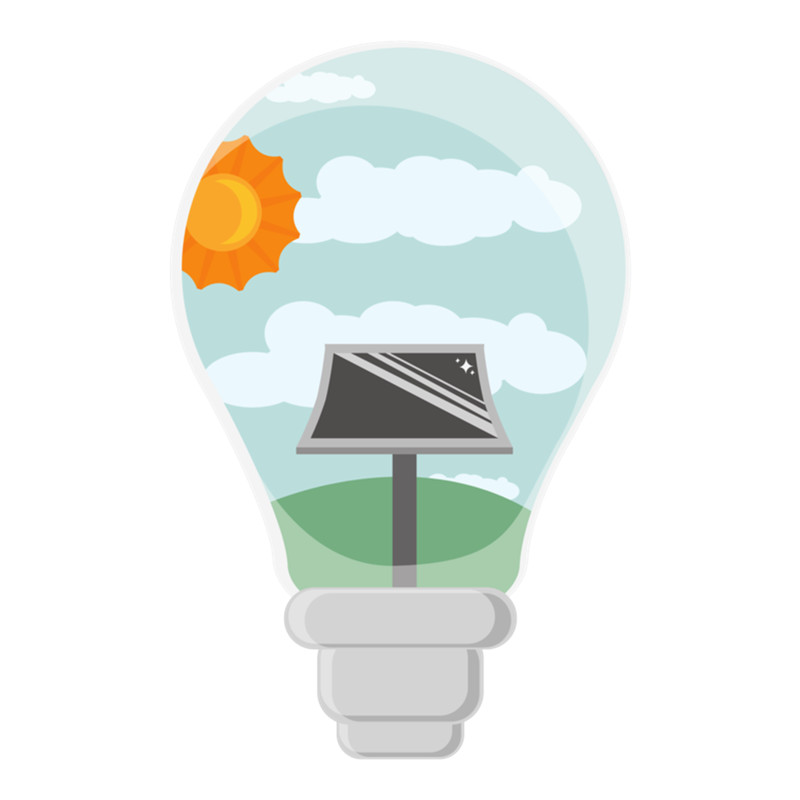 Light bulb with yellow flowers .png
