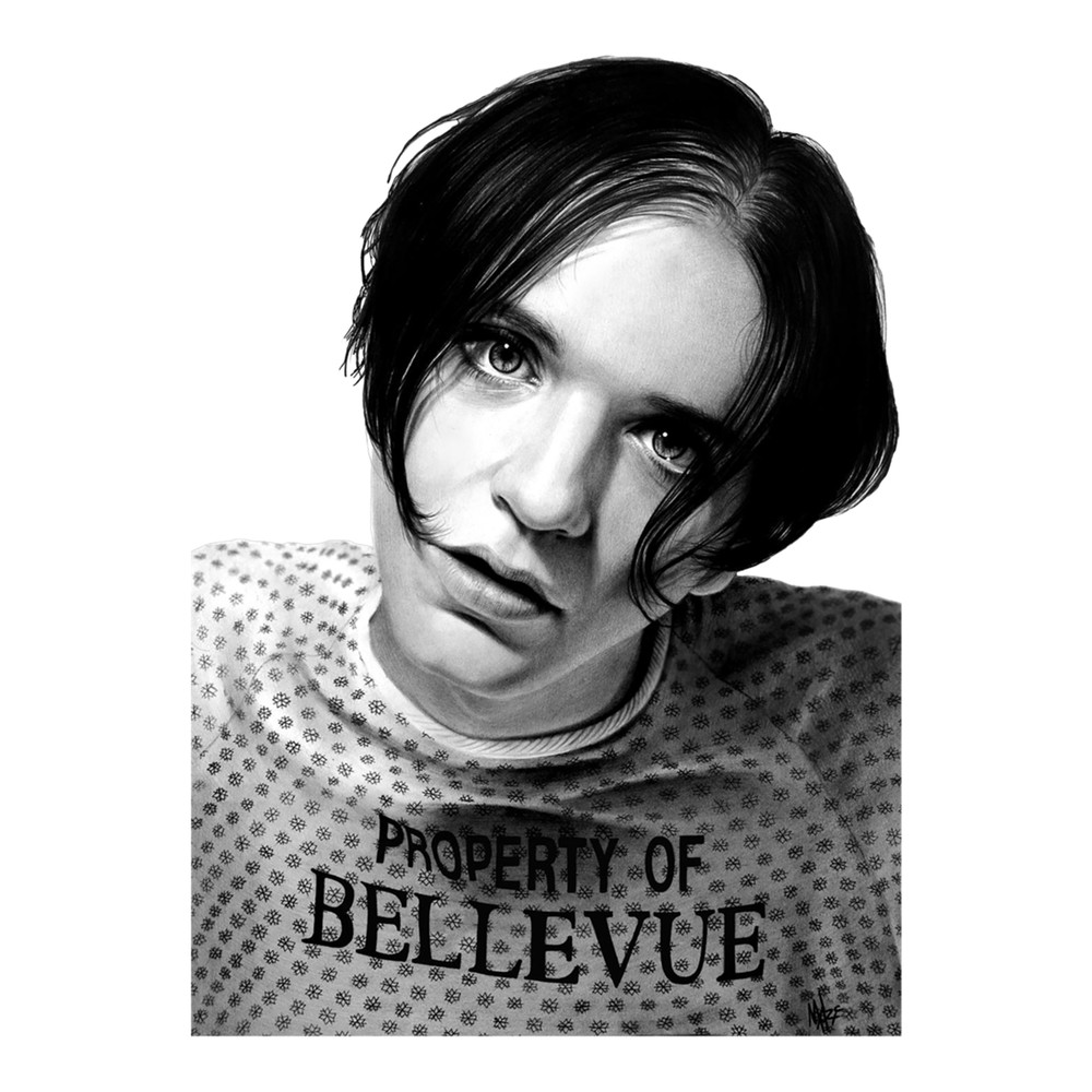 Placebo  rock band,  Malko black and white design   .png