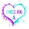 Suicide Awarenss Ribbon Heart I MISS YOU .png