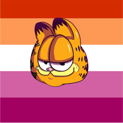 lesbian garfield