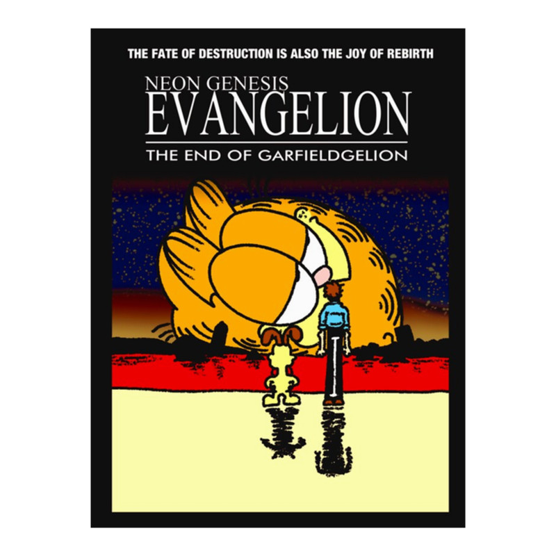 Neon Genesis Evangelion Garfield Gift shirt .png
