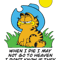 When I die I may Garfield,Garfield cowboy .png