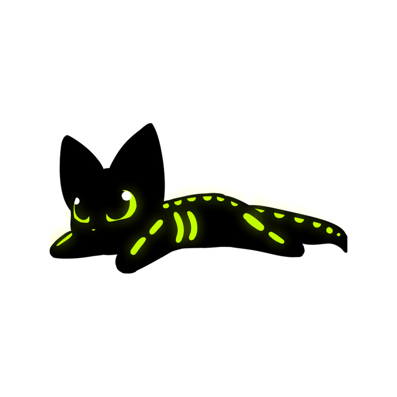 Kitty - Glow In The Dark Skelly .png