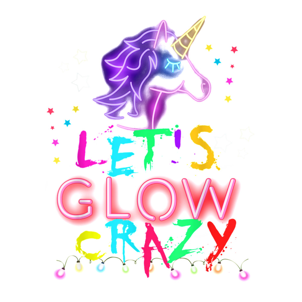 Let's Glow Crazy Party Cool Birthday Unicorne Glow Party.png
