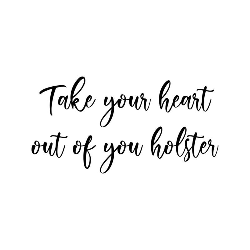 Dermot Kennedy - Take your heart out of your holster .png