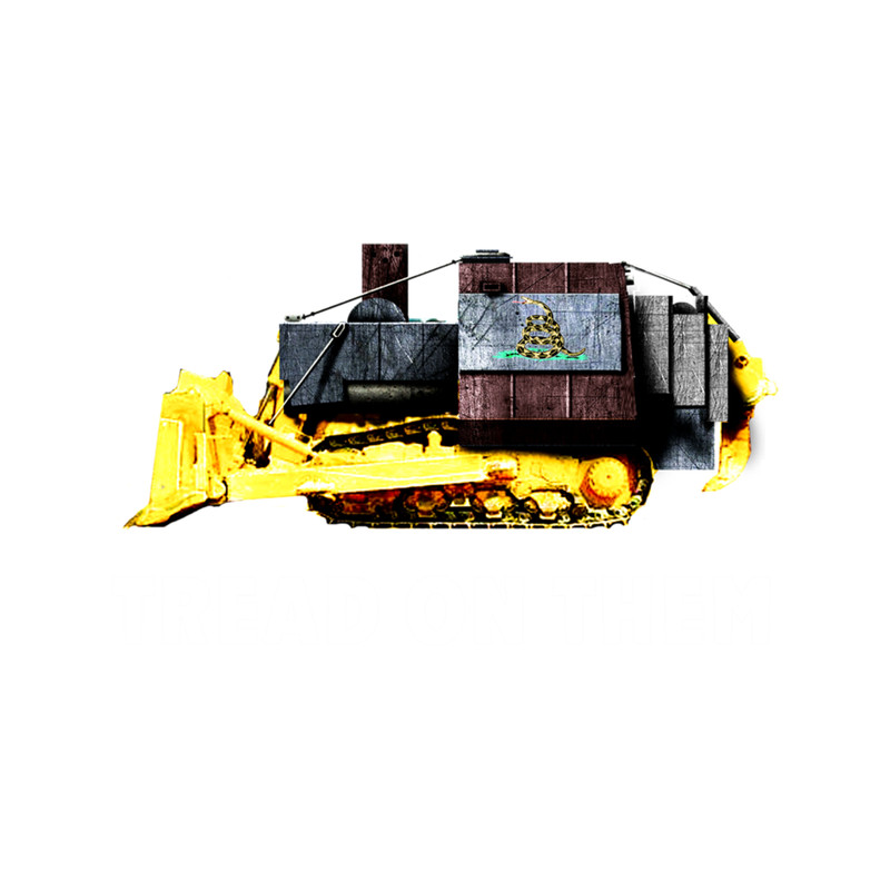 Tread On Them Killdozer Gift for Men Woman .png