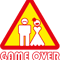 Game Over Funny Stag Hen Wedding Party Gift .png