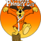 Team Boys Girls The Kung Phooey Guy Animal Retro Style .png