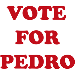 vote for pedro