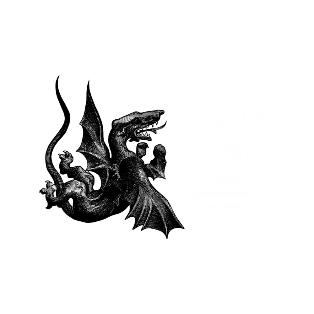 Aqua Regia - The Best Drink Downtown - Red Background .png