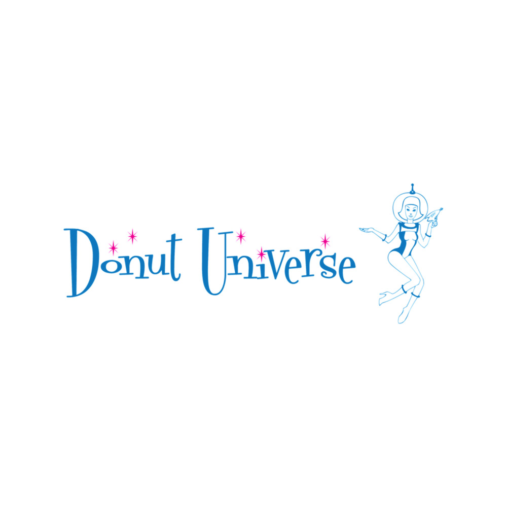 Donut Universe - Horizontal Logo - Clothing .png