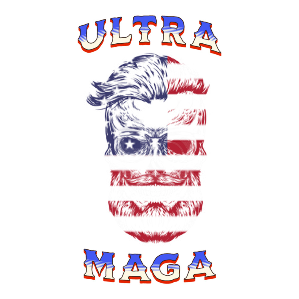 Ultra Maga Skull Large Print Clothing .png