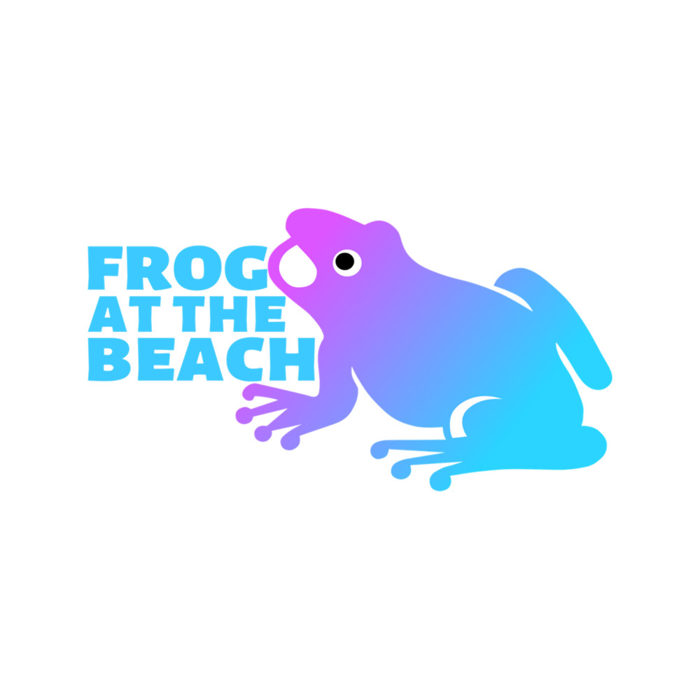 Frog At The Beach .png