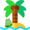 Frog At The Beach Design .png