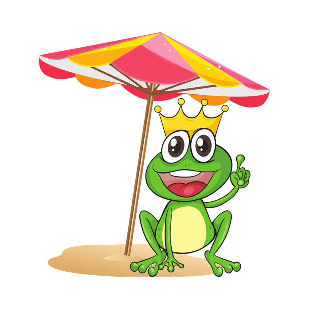 Frog At The Beach-Frog .png