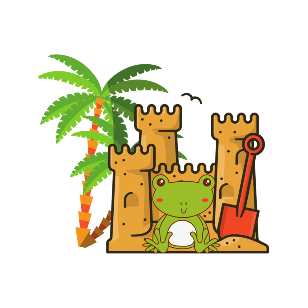 Frog At The Beach-Frog .png