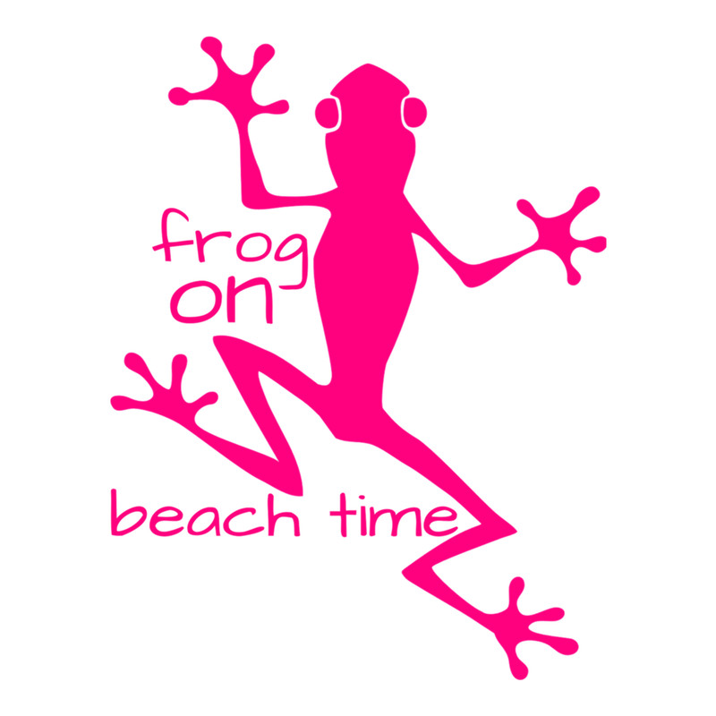 Frog On Beach Time .png
