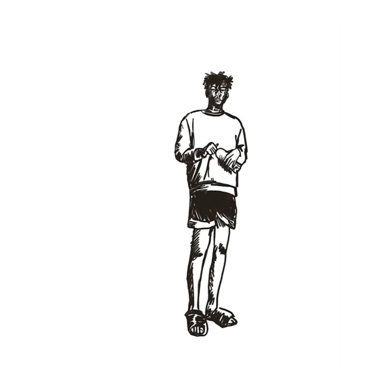 Kankan rapper song MP3 cartoon white .png