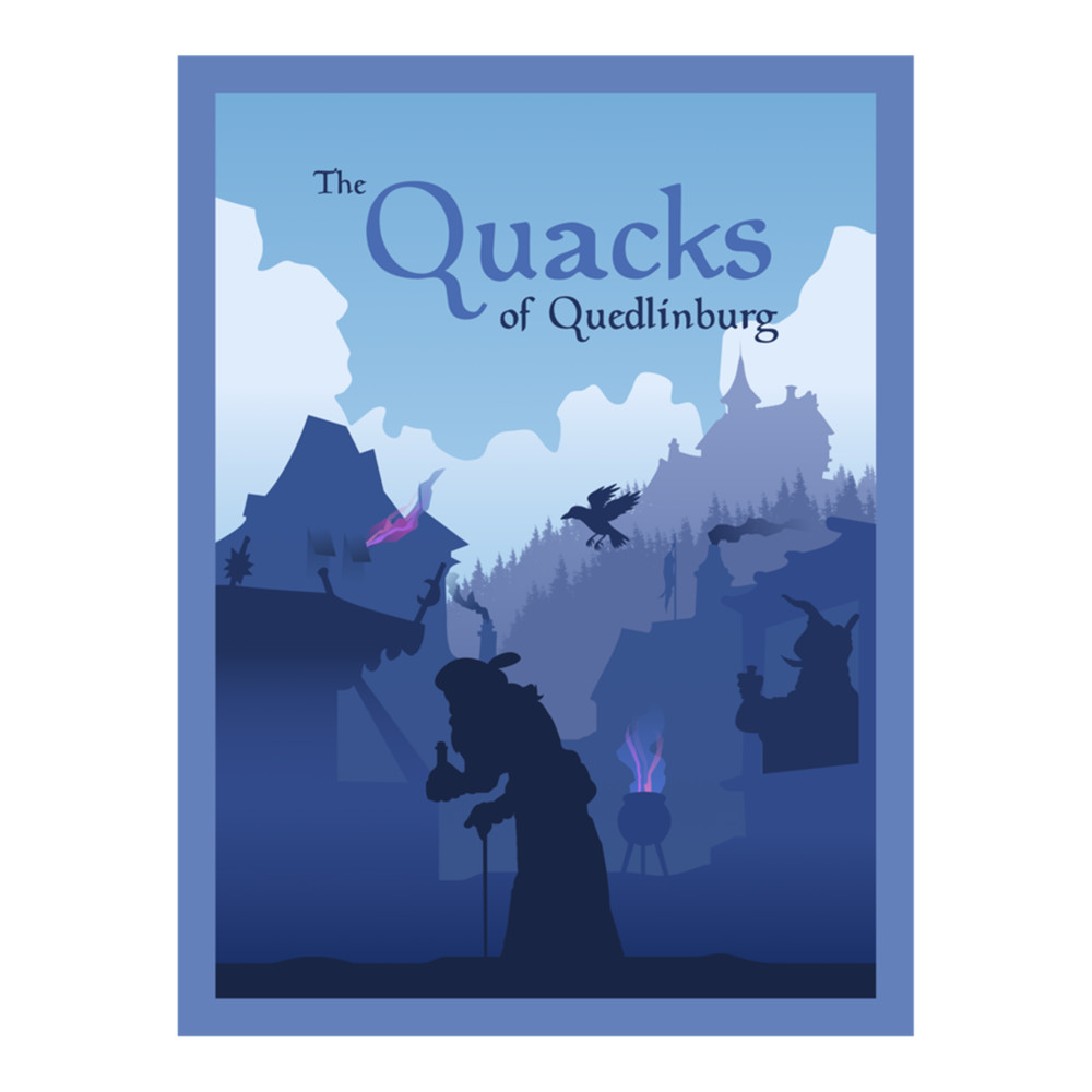 The Quacks of Quedlinburg - Board Games - Minimalist Travel Style - Board Game Art.png