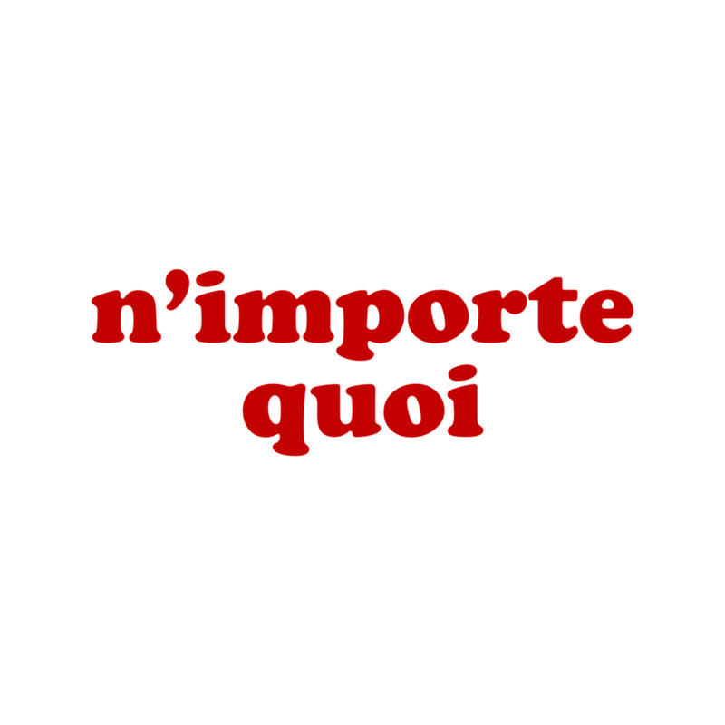 N'importe Quoi - Whatever in French Fitted Scoop .png