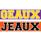 Geaux Jeaux Unisex TshirtJeaux Burreaux for MVP tshirtLA-CI Football tshirtBengals shirt women.png