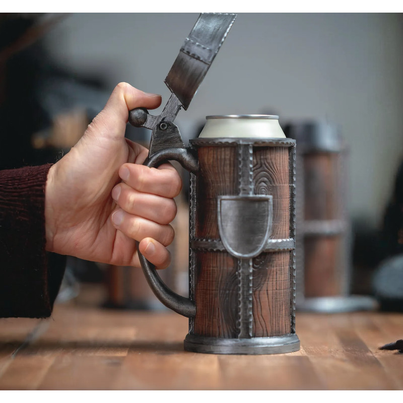 Jug Humpen Beer Can Holder With Your Logo Or Initials 0