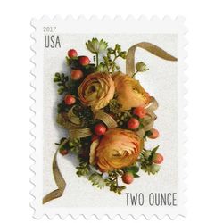 Celebration Corsage 2017 US FOREVER Stamps - Ideal for Collection, Invitation, Wedding, Marketing, and More