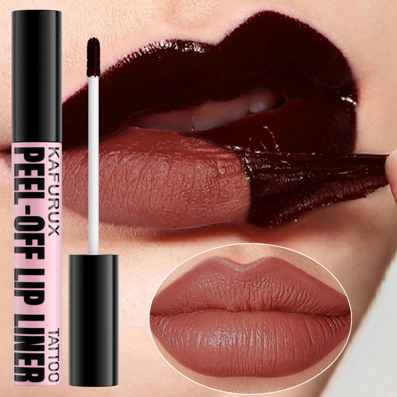 Long Lasting Peel Off Lip Stain Waterproof Pink Lip Tint Nonstick Cup Natural Makeup Lip Gloss Tran 11