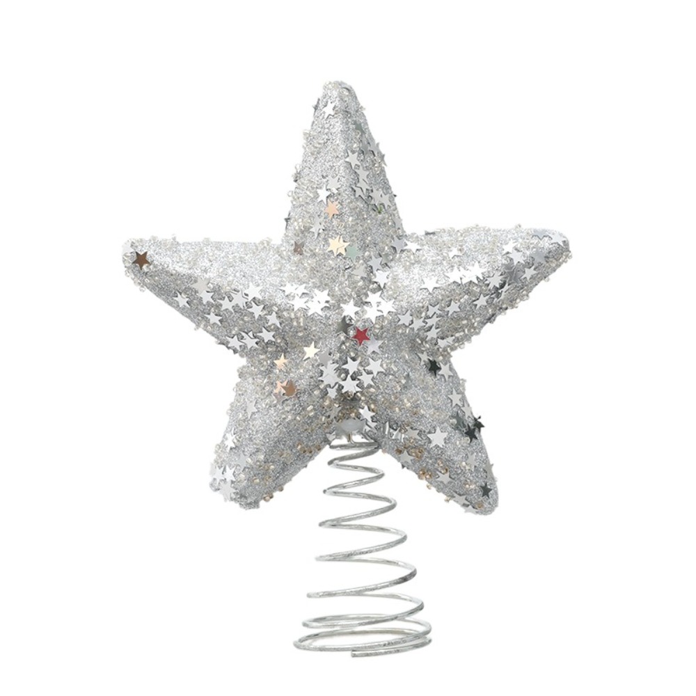 New Pentagram Christmas Tree Top Star Party Decoration Crafts Christmas Tree Decorations Family New 2