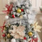 Christmas Decoration Artificial Flowers Xmas Tree Pendant Ornament Home Room Decor New Year Gift Ac 3
