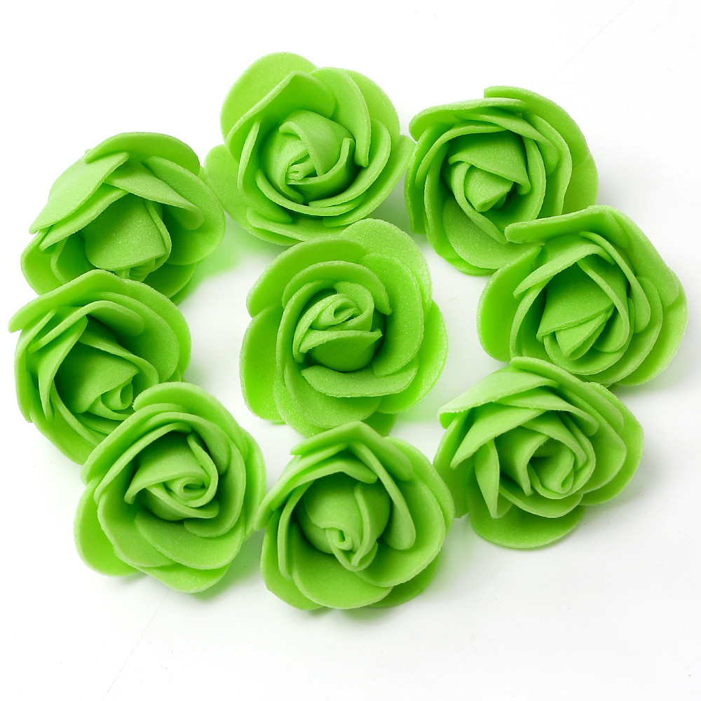 Artificial Rose Flowers Fake Flower Head For Home Room Decor Party Wedding Marriage Decoration Accessory